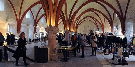 Eindruck von der Messe Fine Arts im Kloster Eberbach